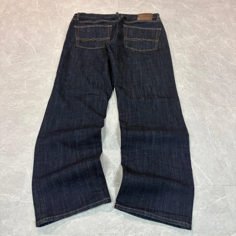 Lucky Brand 363 Straight Leg Jeans Mens 32x30 Dark Wash Indigo Denim Pants